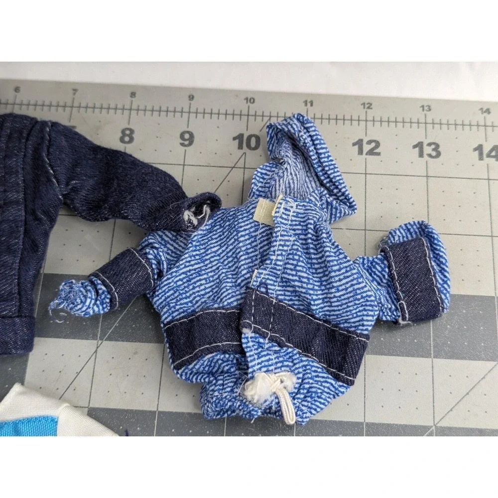 Fashion‎ Doll Male Outfit Denim Jacket Shorts Shirt Lot Boy Mens